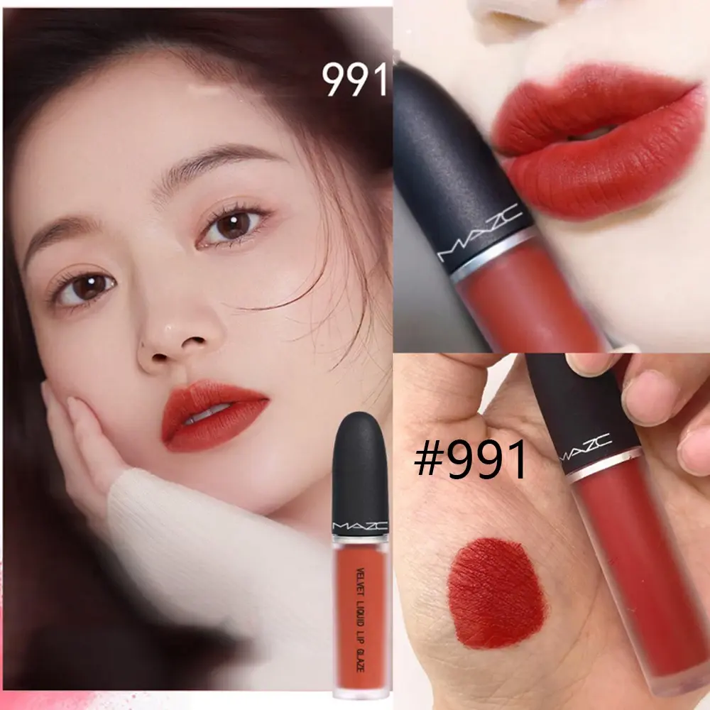 Sexy Lip Makeup Soft Mist Velvet Lipstick for Women's Lips Long Lasting Matte lip gloss Waterproof Lip Glaze Make Up Cosmetics