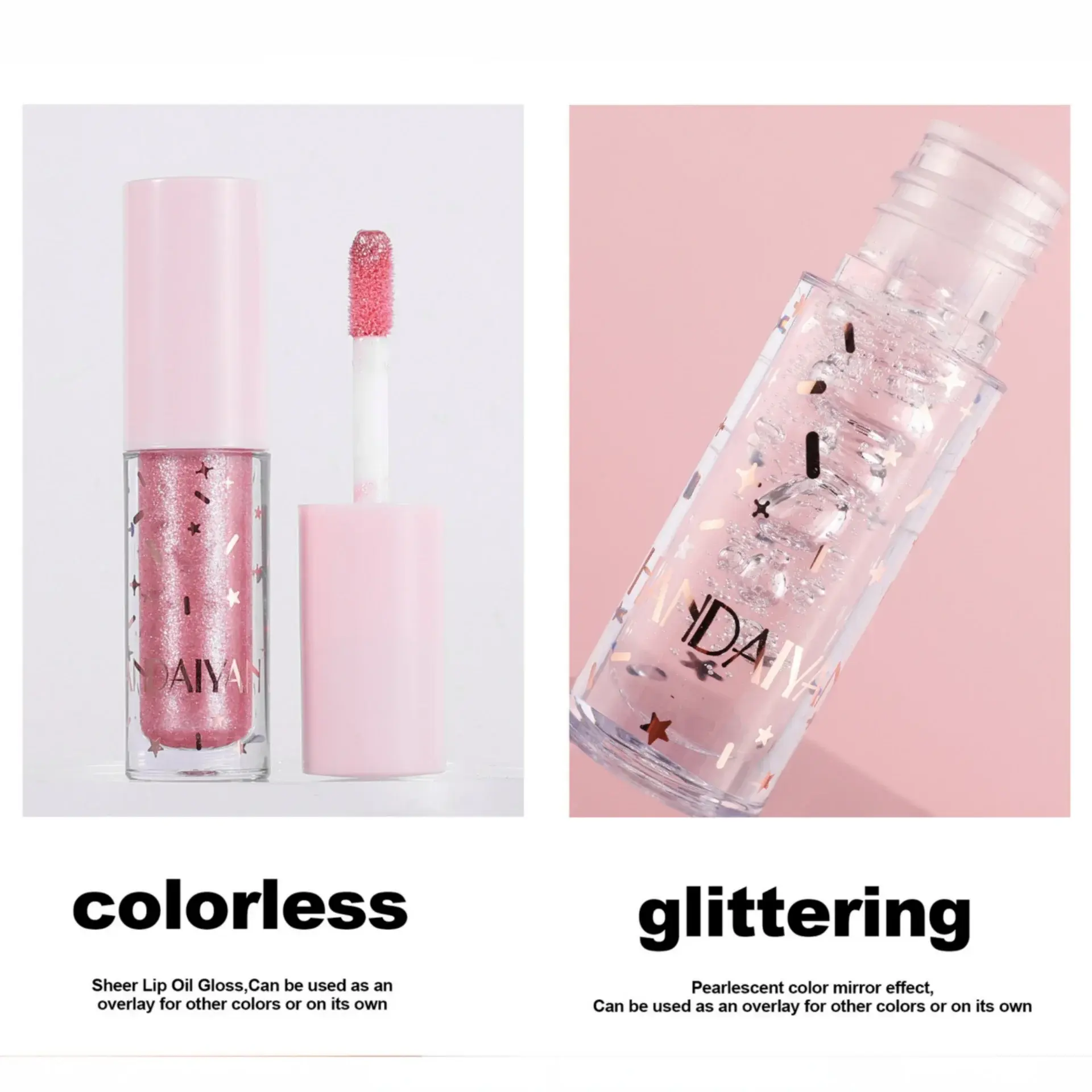 12pcs Liquid Matte Lipstick Set with Lip Oil Coating Pearlescent Mirror Effect Lipgloss Waterproof Last 24hours Makeup Lip Tint