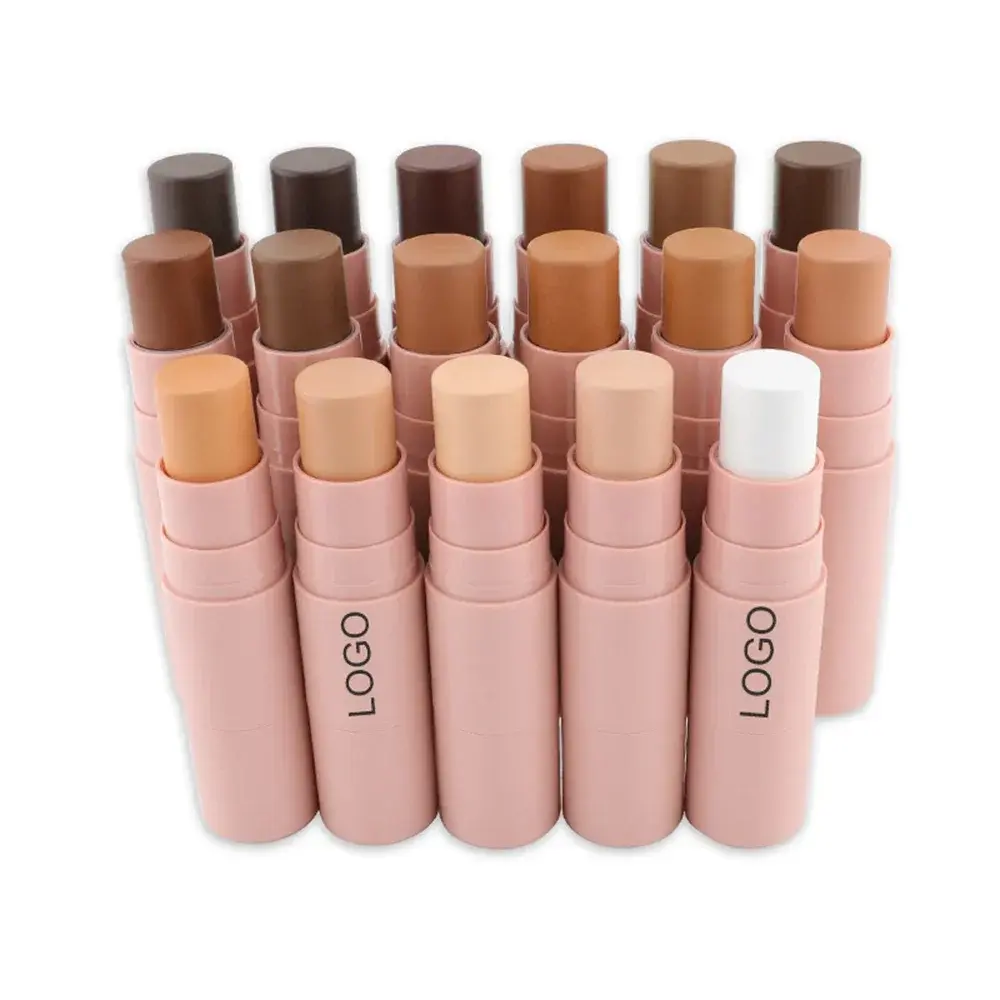 Private Label Blush/Highligter/Contour Stick Custom Logo Matte Long Lasting Smooth High Pigment Waterproof Makeup Wholesale