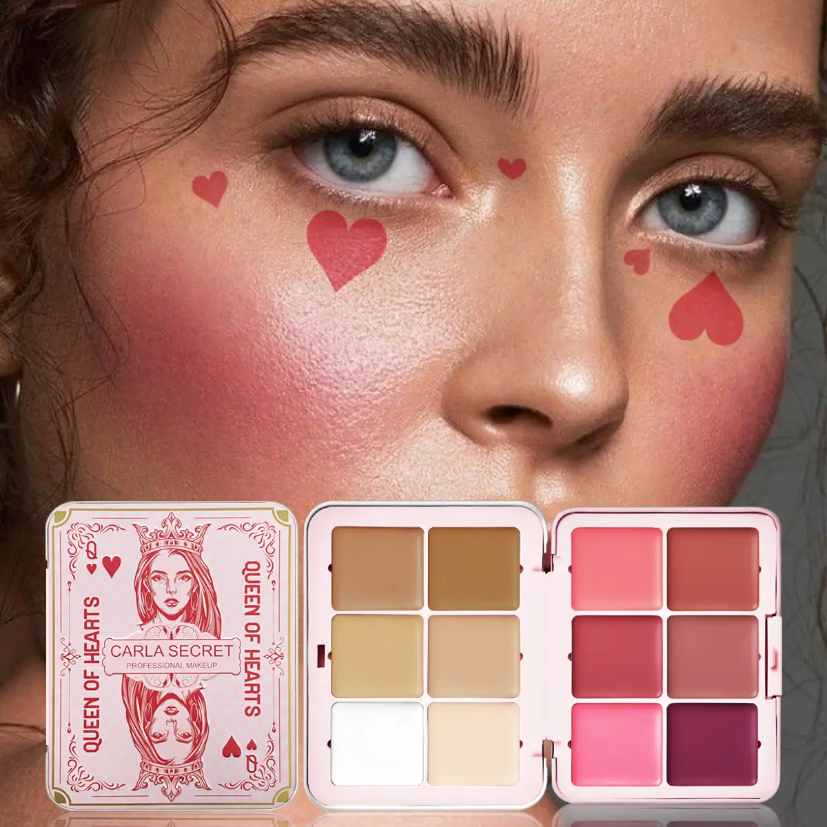 12 Colors Face Concealer Camouflage Cream Contour Palette Profesional Foundation Paleta Concealer