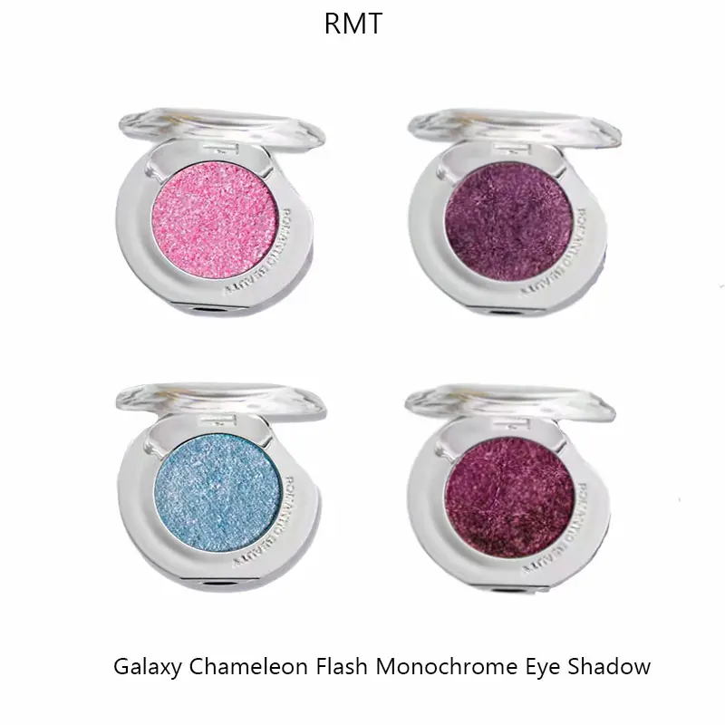 RMT Galaxy Chameleon Monochrome Eye Shadow Flash Long-Lasting Spotflash Highlight Eyeshadow Pearlescent Silky 1.7g