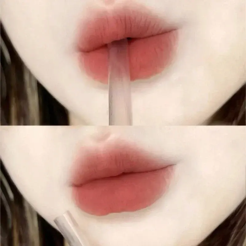 6 Colors Velvet Matte Liquid Lipstick Waterproof Long Lasting Lip Gloss Sexy Non-Stick Cup Lip Tint Makeup Korea Women Cosmetic