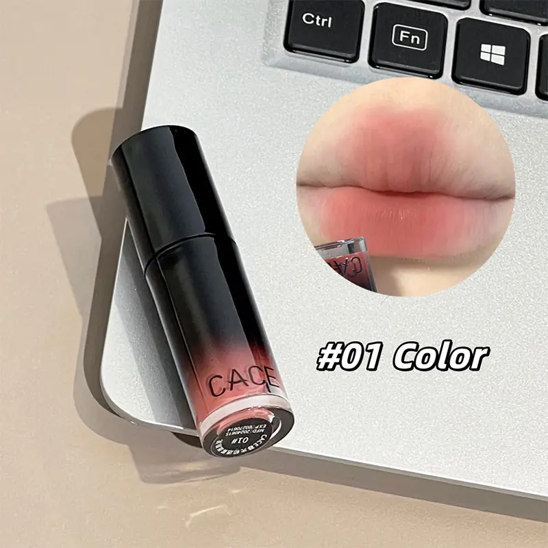 Matte Liquid Lipstick Waterproof Long Lasting Velvet Nude Lip Mud Rose Red Lip Gloss Tint Korean Cosmetic Lip Glaze For Women