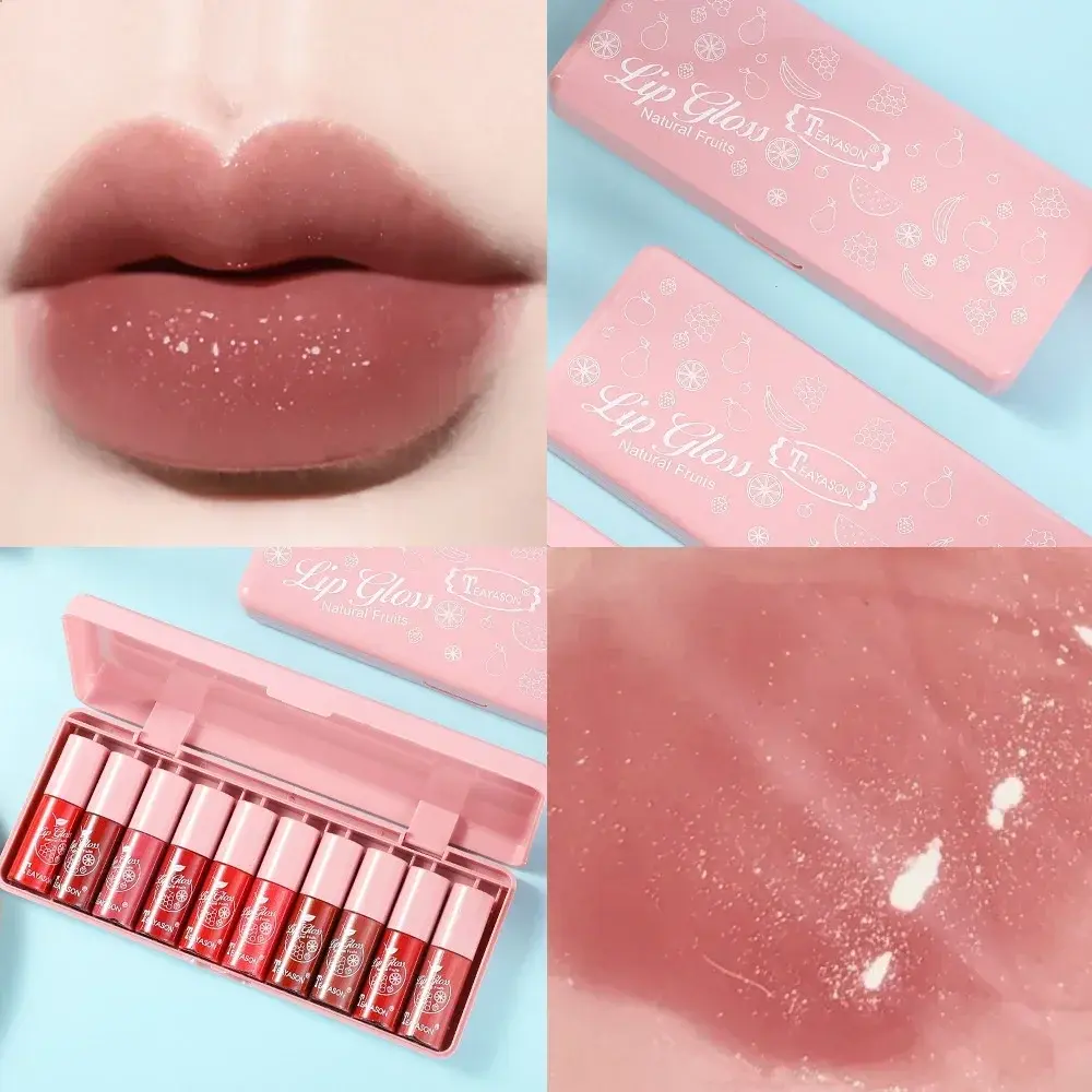 Lip Gloss Set Matte Lipstick For Lips Set Waterproof Non-Stick 24 Hours Long Lasting Velvet Lip Tint Cosmetics Korean Makeup