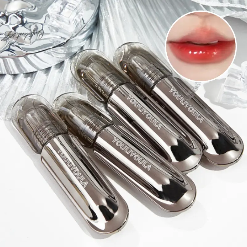 Glossy Non-Transfer Lip Gloss: Ultra-Hydrating Formula for Long-Lasting Moisture and Shine - Waterproof