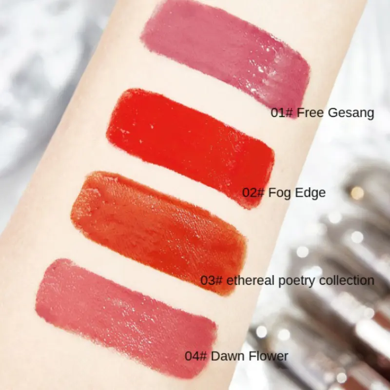 Glossy Non-Transfer Lip Gloss: Ultra-Hydrating Formula for Long-Lasting Moisture and Shine - Waterproof
