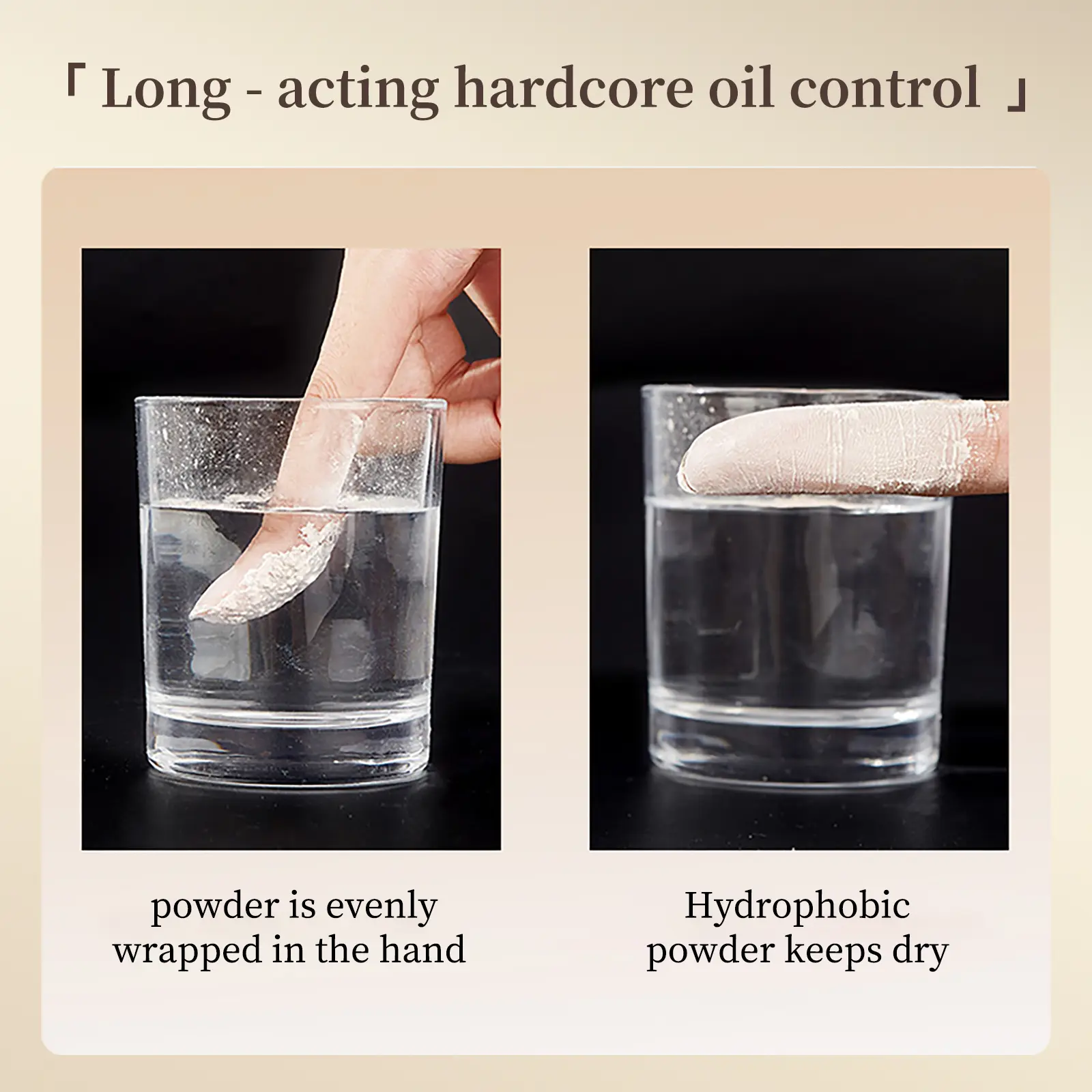 OCHEAL Makeup Face Loose Powder 3 Colors Makeup Waterproof Loose Cover Powder Skin Finish Oil Control Powder Makeup