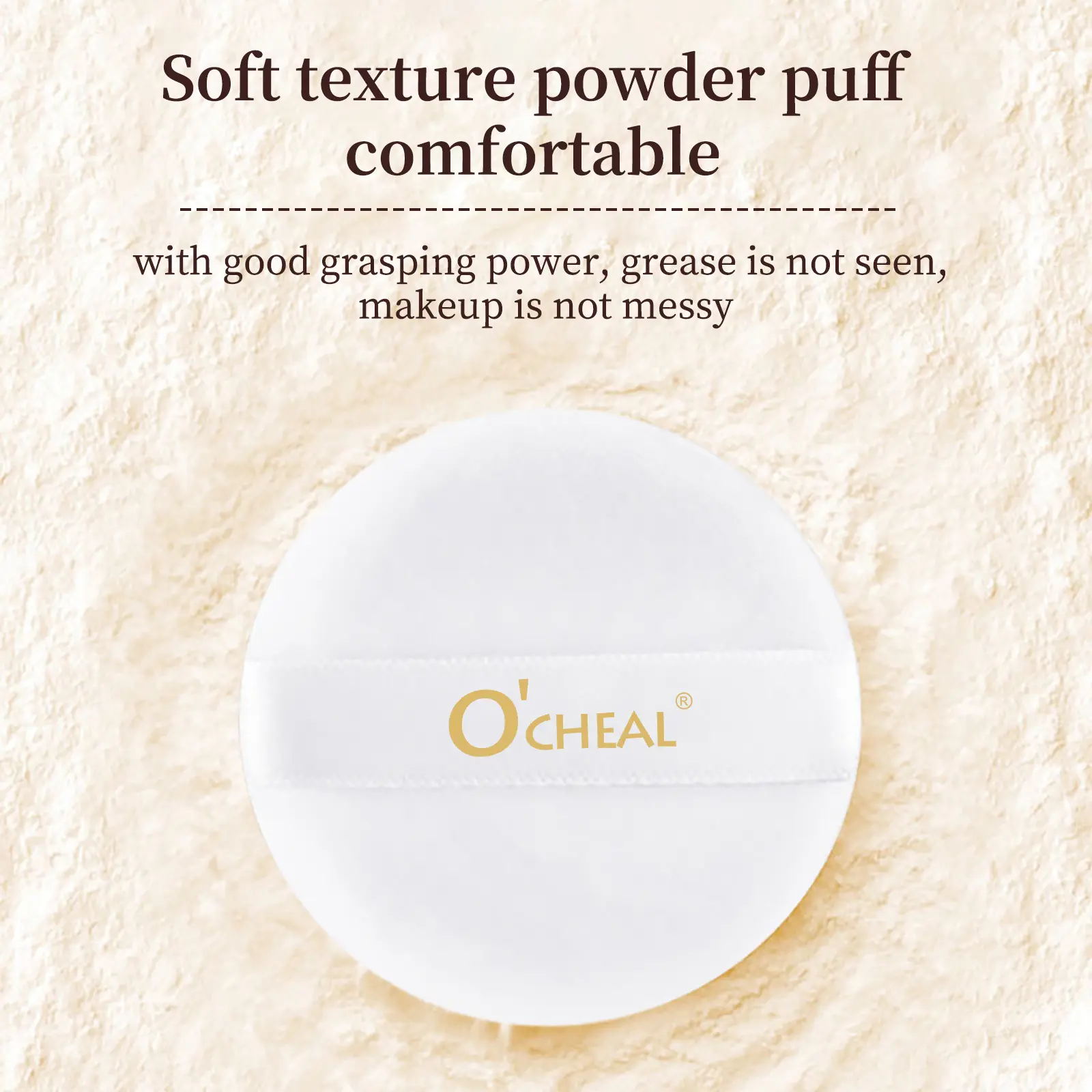 OCHEAL Makeup Face Loose Powder 3 Colors Makeup Waterproof Loose Cover Powder Skin Finish Oil Control Powder Makeup