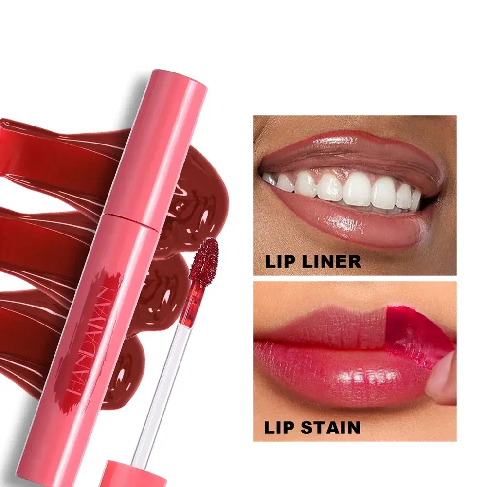 6-Color High Quality Peel off Tattoo Lipstick Waterproof Long Lasting Matte Lip Gloss Sexy Tear Pull Makeup Women's Cosmetics