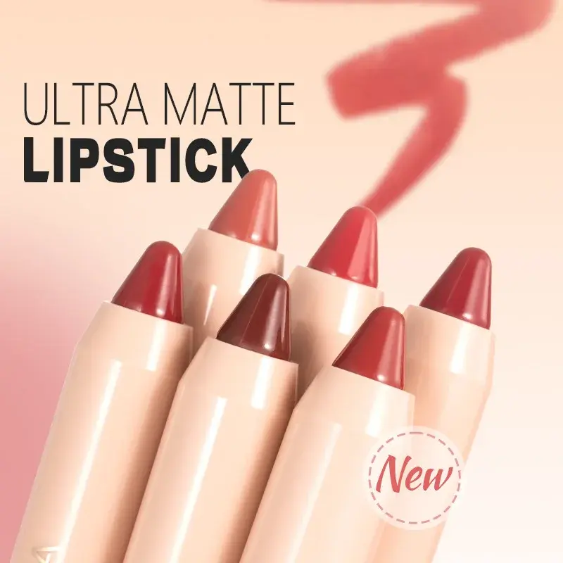 8 Colors Waterproof Lip Liner Pencil Sexy Red Matte Long-Lasting Lipsticks Lipliner Pen with Contour Tint for Perfect Lip Makeup