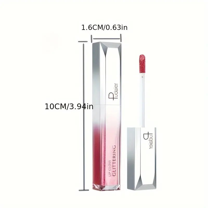 Sparkling Glitter Metallic Lip Gloss, Waterproof Long-lasting Matte Lipstick Lip Gloss,Music festival Lip Gloss,Gifts,lip