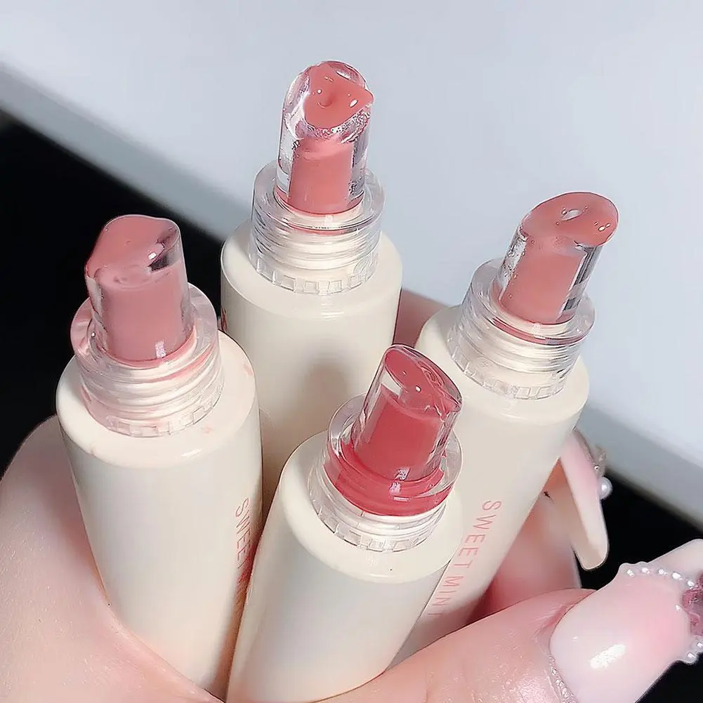 Hydrating Jelly Lipstick,Glow Moisturizing Tinted Lip Balm,Long Lasting Waterproof Plumping Lip Gloss, Mirror Lip Glaze Makeup