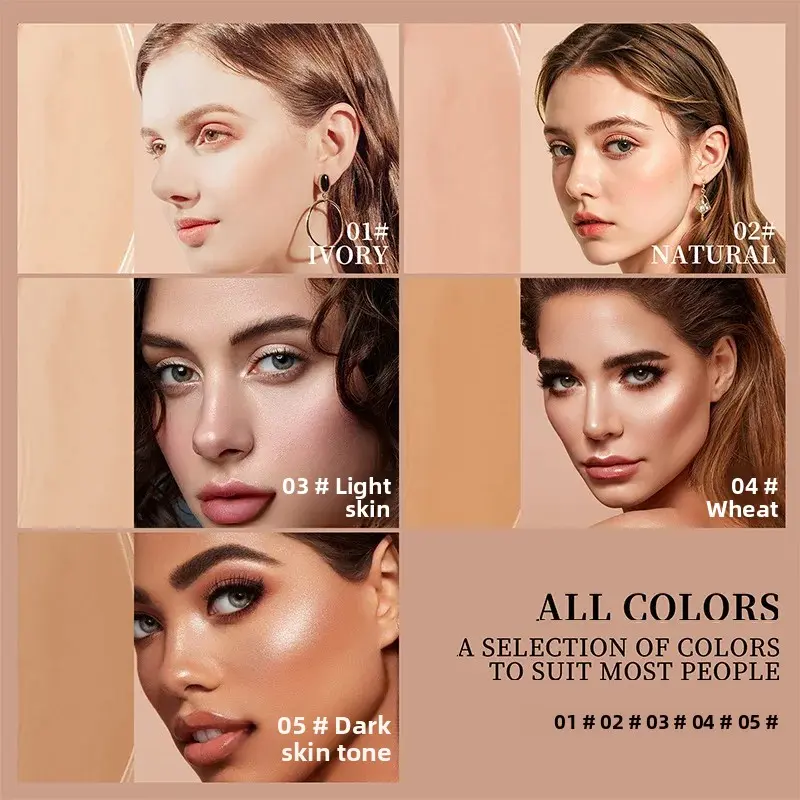 Liquid Concealer Stick - Covers Acne Marks Dark Circles Tattoos & Freckles Full Coverage Foundation Cosmetic for Face