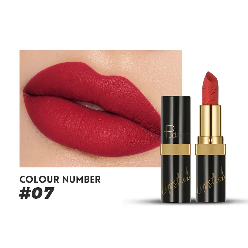 Matte velvet mist lipstick, waterproof and sweat-proof with easy color application, ideal as a gift for female friends