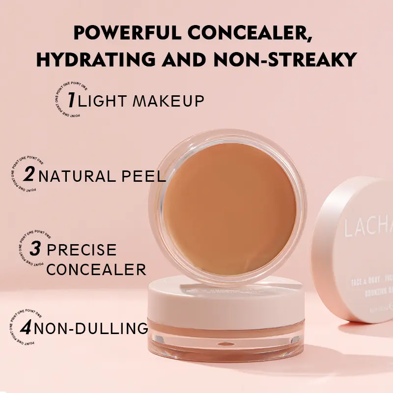 Eye and face concealer, perfectly covers dark circles under the eyes, acne scars, restores perfect appearance, and creates exqui