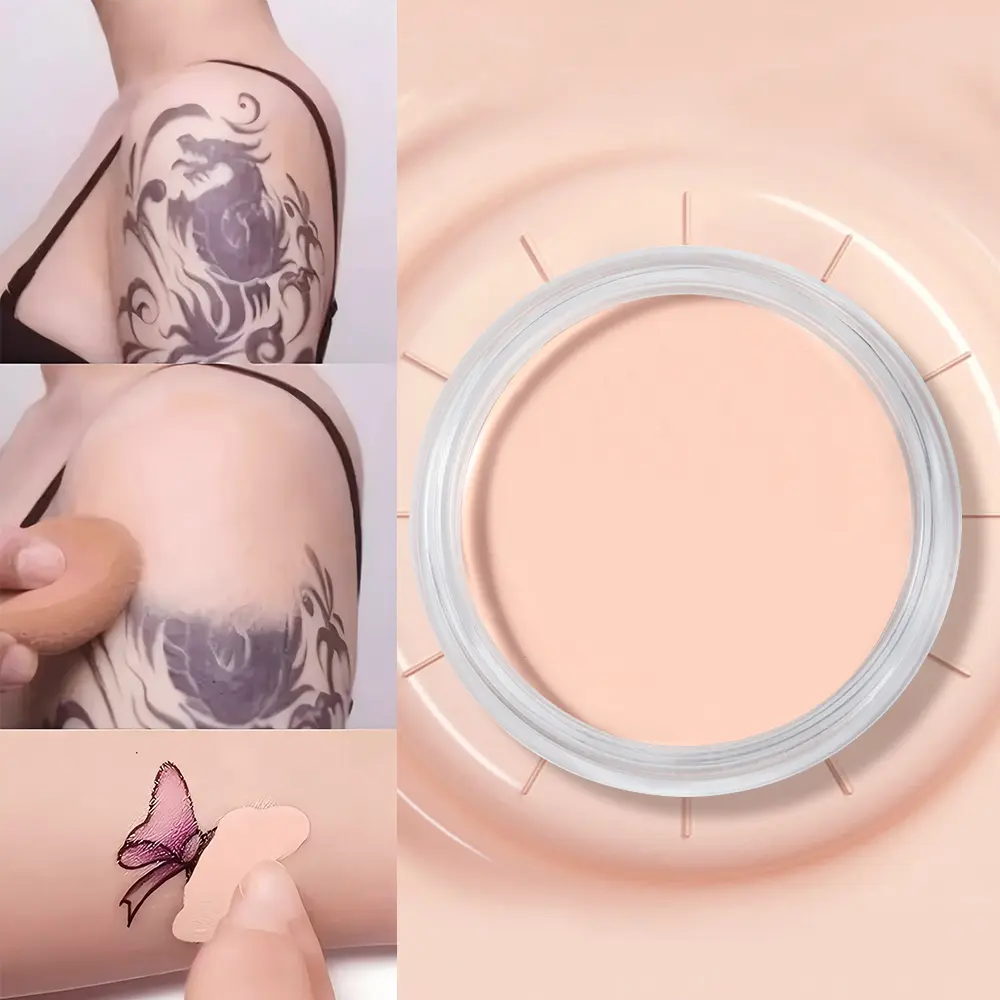 Eye and face concealer, perfectly covers dark circles under the eyes, acne scars, restores perfect appearance, and creates exqui
