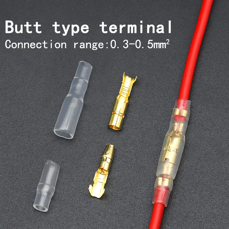 200PCS/120PCS 50 Set 3.5mm Male Female Motorcycle Bullet Connector Socket Classic TerminalS For Cable Wire of 1.0 mm to 2.5 mm