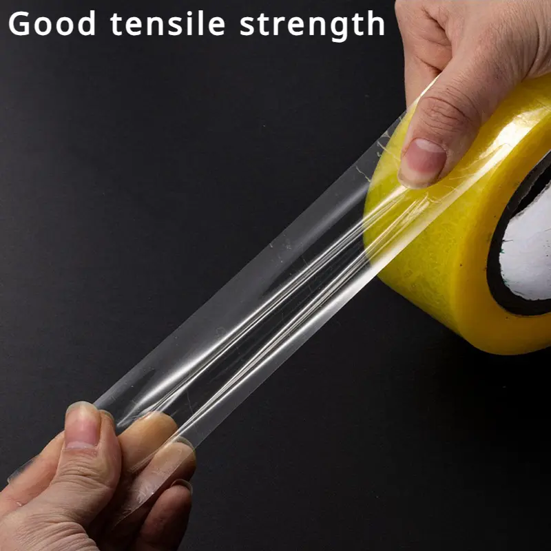 4.5CM 70 Meters High Viscosity Clear Adhesive Tape Box Carton Sealing Packing Tape DIY Mounting Fixing Tape Clear Adhesive Tape