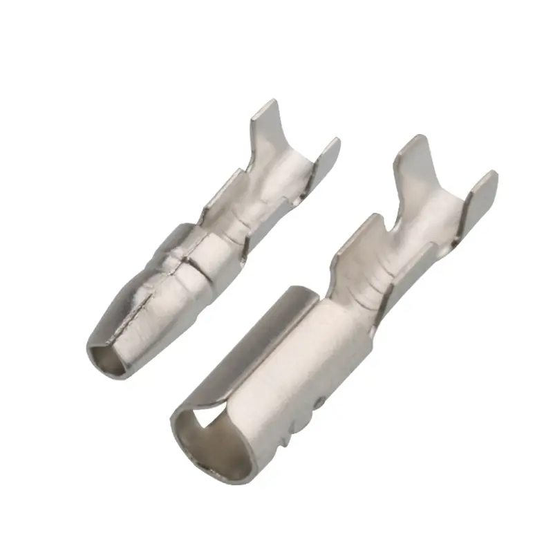25/50/100sets 3.5 bullet terminal   car electrical wire connector diameter 3.5mm Female + Male + Case Cold press Crimp terminal  