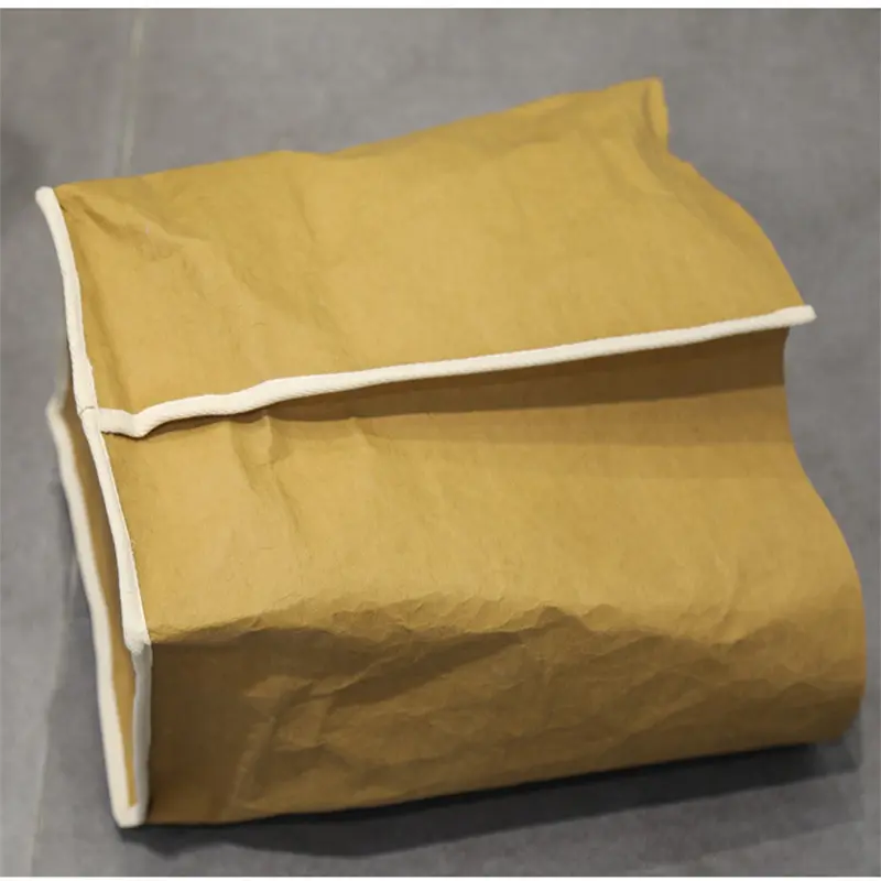 DINYAO Thickening Cowhide Paper Bag Eco-friendly Foldable Washable Home Storage Bag for Plants, Fruits and Vegetables