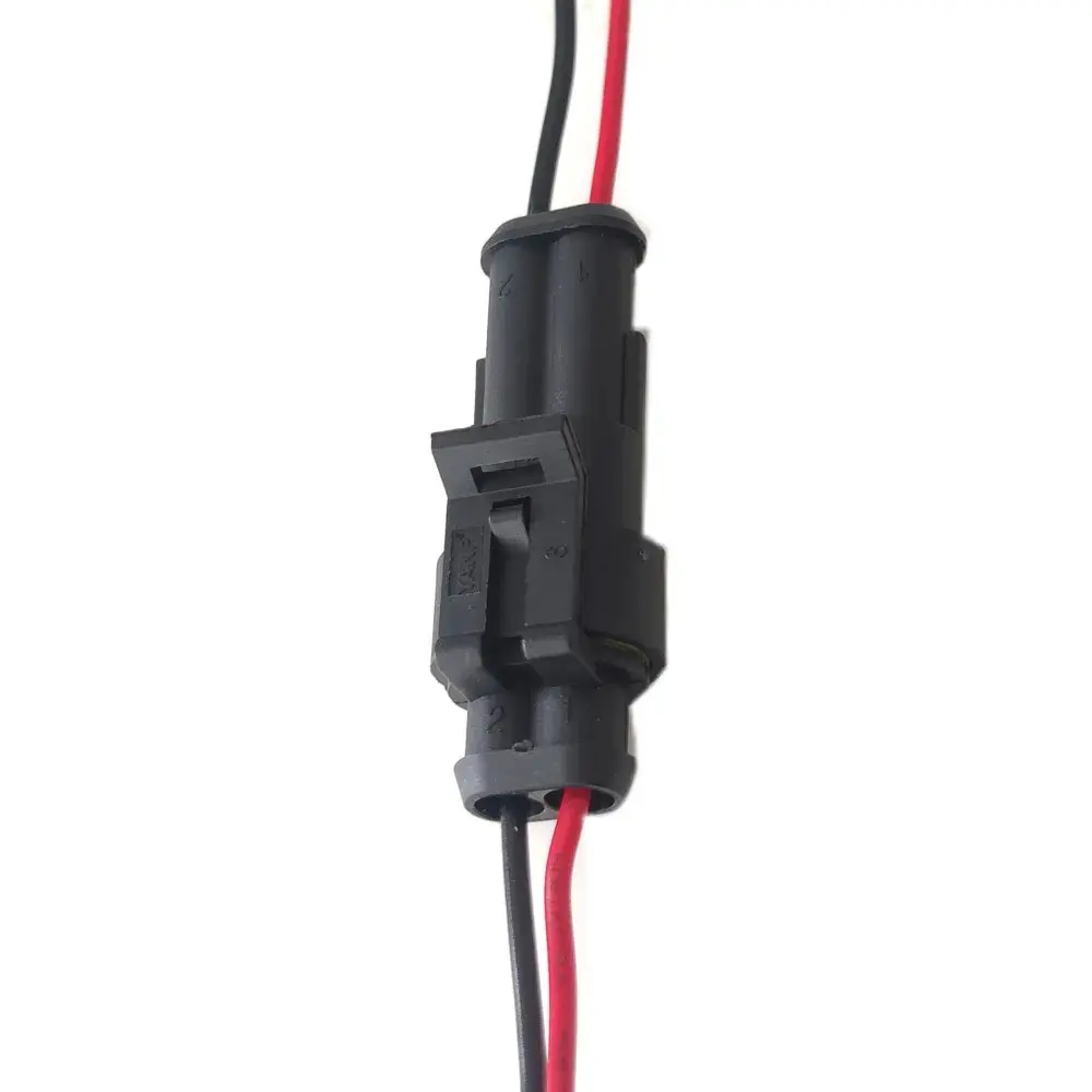 12V Wire Connector 2pin 10pcs Cable Wire Connector Plug Super Seal Waterproof Electrical Wire Connector Plug for Home Car