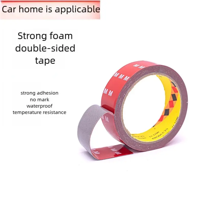 3Meters Extra Strong Double Sided Tape Adhesive 0.8mm Thick For Car Industry Special High Viscosity Mounting Fixing Sticky Tape