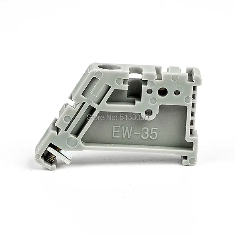 E/UK and EW 35  UK and SAK Terminal Blocks Din Rail End Bracket KLM-A Terminal Strip Marker Carrier Holder