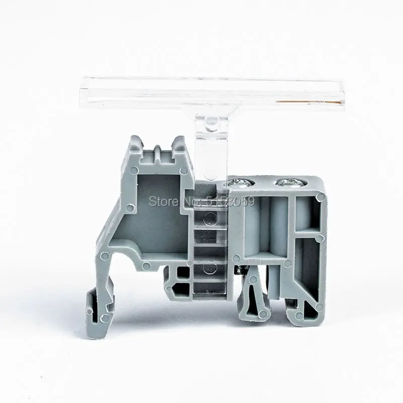 E/UK and EW 35  UK and SAK Terminal Blocks Din Rail End Bracket KLM-A Terminal Strip Marker Carrier Holder