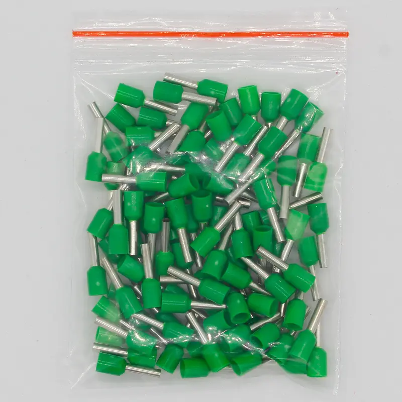 E1508 Tube insulating Insulated terminals 1.5MM2 100PCS/Pack Cable Wire Connector Insulating Crimp Terminal Connector E-