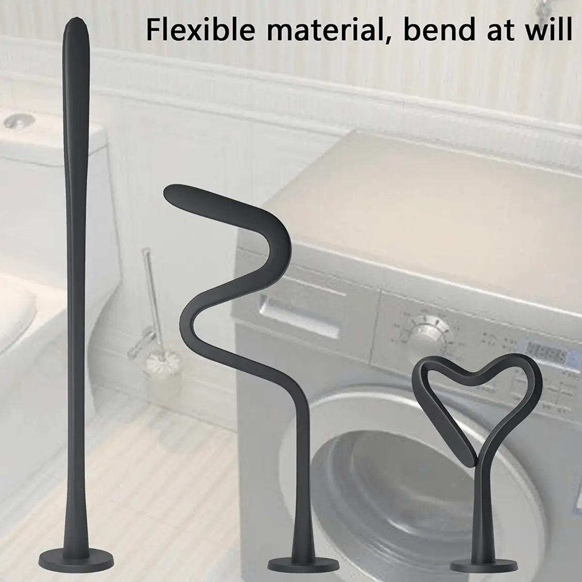 Door Magnetic Support Front-Loading Washing Machine Door Support for Hotel Balcony Bathroom Cap