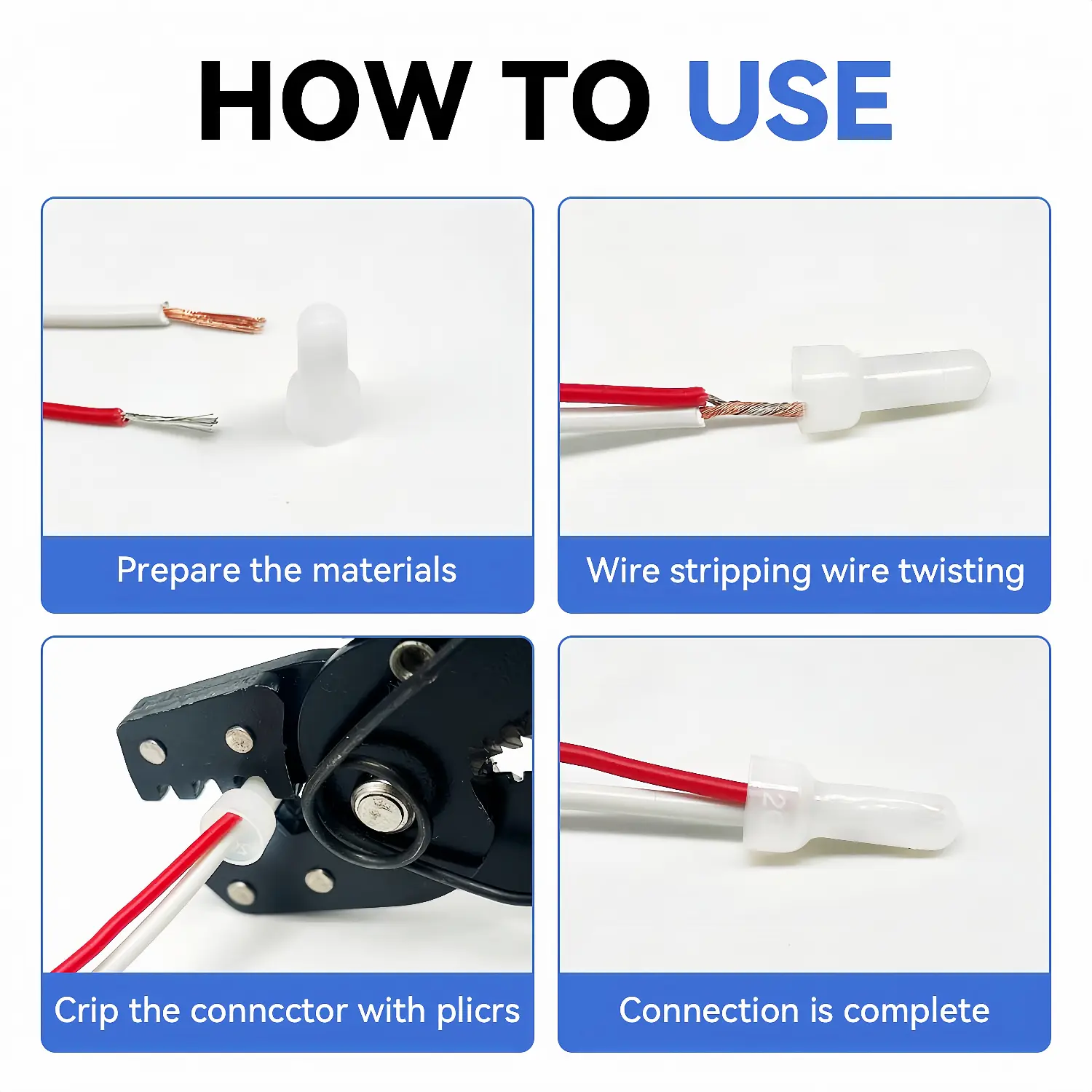 180/150/120pcs closed end crimps connector, nylon insulation wire end caps protective terminal kit, AWG22-16 16-14 12-10 gauge
