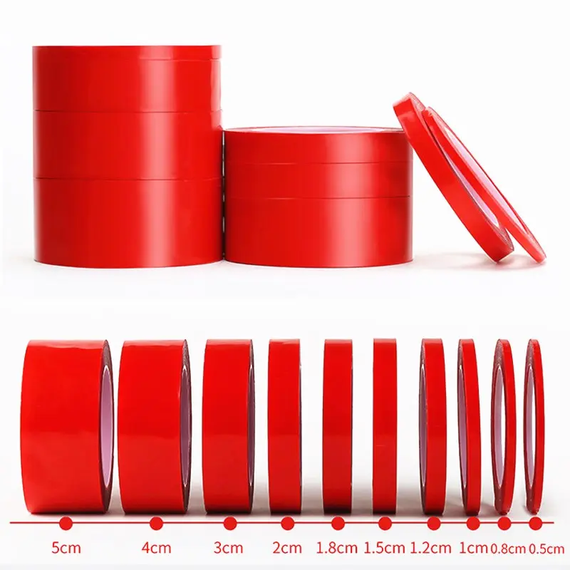 Double Sided Tape Nano Tape 3Meter 3/6/8/10/15/20/25/30Mm Width Transparent Tape Washable Adhesive Nano Traceless Sticker Glue