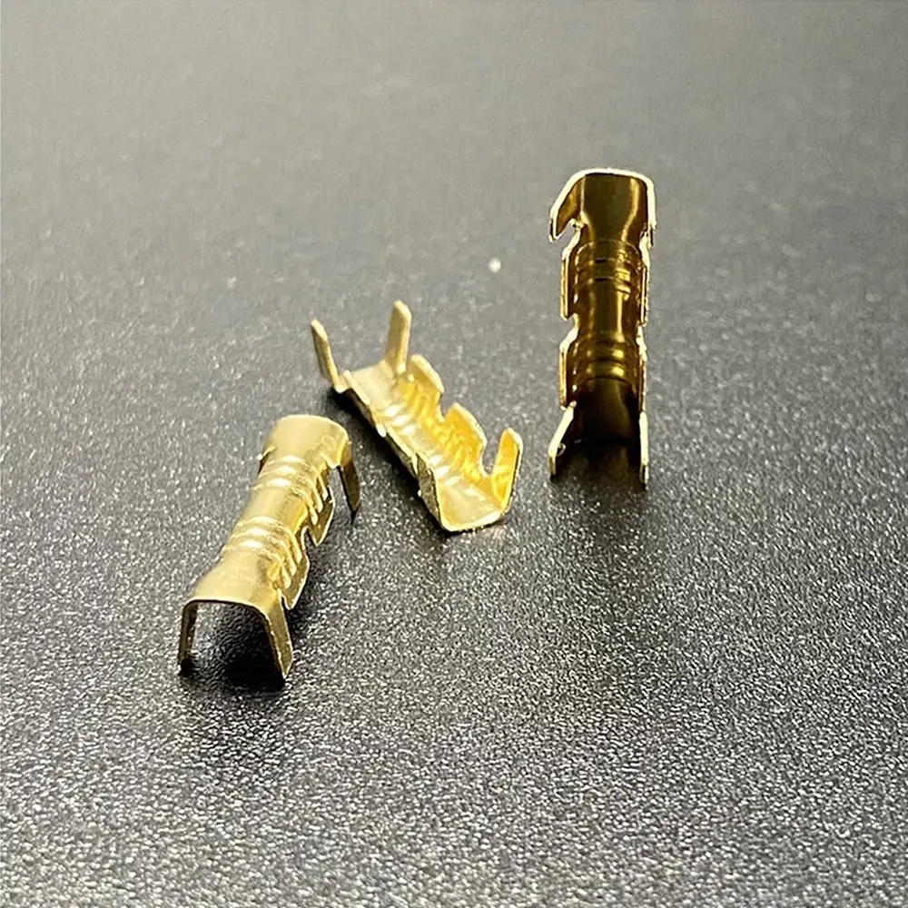 50/100/200pcs 453 U-Shaped 0.3-1.5mm2 Terminal Tab Cold Inserts Connectors Cold Terminal Small Teeth Fascia Terminal
