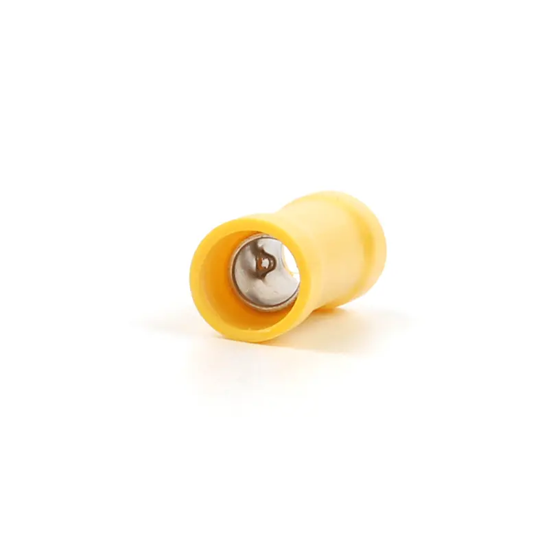 25PCS Insulated Crimp Terminals Electrical Wire Cable Butt Connectors Cold Press Crimping Terminal BV1.25 BV2.5 BV5.5