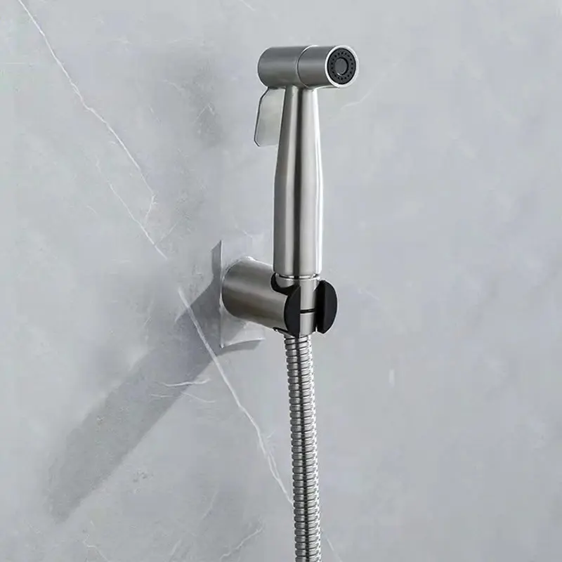 Sprayer Gun Hand Protable Toilet Bidet Holder Handheld Faucet Home Bathroom Shower Head Self Cleaning