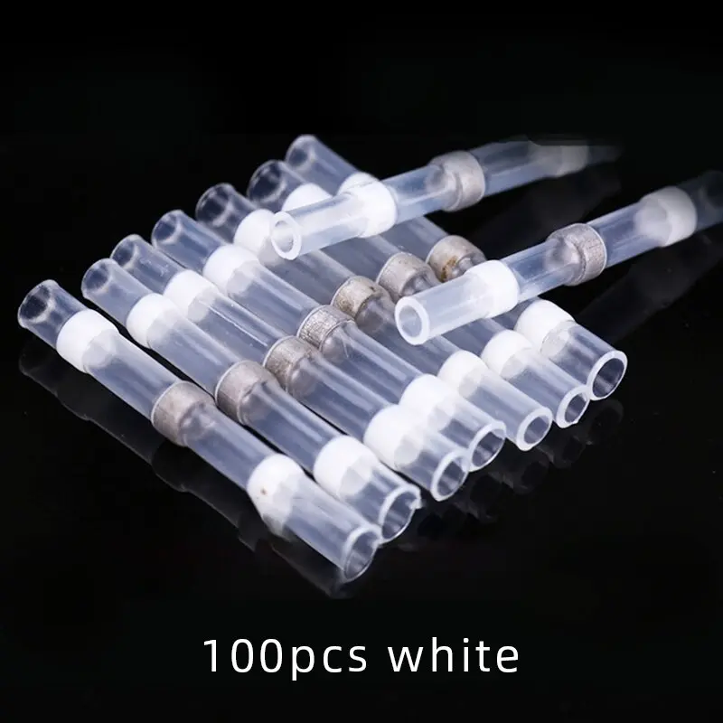 Solder Ring Terminal Sealed Heat Shrink Tube Wire Connector Heat Shrink Quick Terminal Waterproof Quick Butt Connector