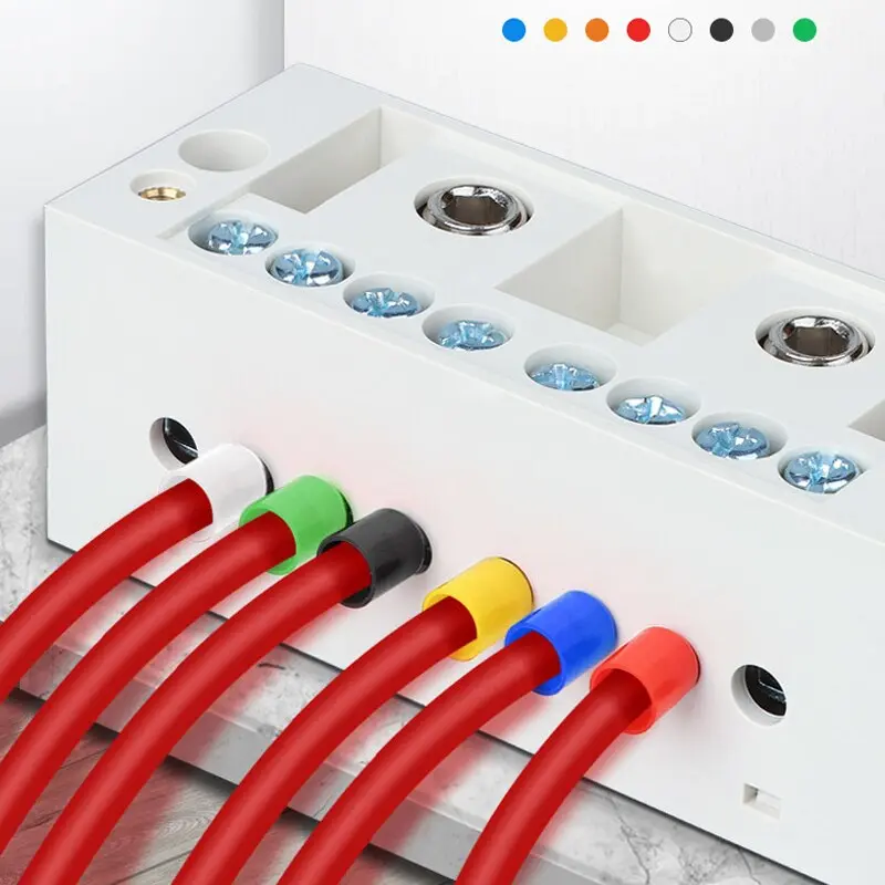 300pcs Boxed Tubular Crimp Terminals Ve European Type Cold Crimp Terminals Electrician Electrical Insulation Kits