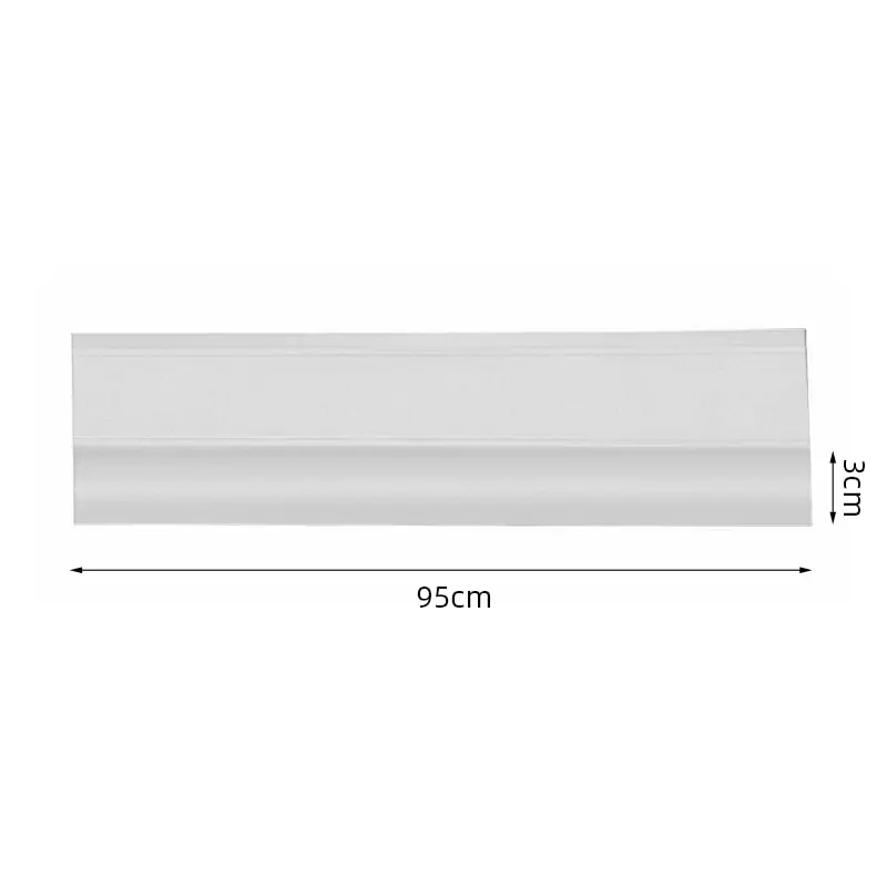 Door Bottoom Seal Strip Windproof Soundproof Door Sweep Draft Stopper Cuttable Foldable Weatherstrip Self Adhesive Acoustic Foam