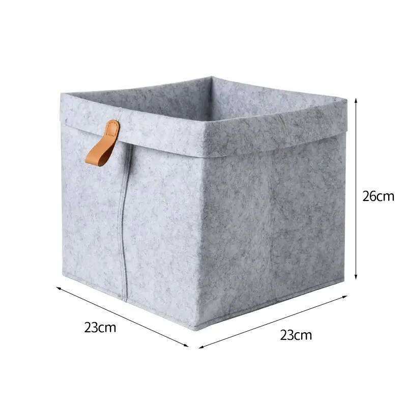 Various Clothes Felt Storage Baskets Home Bathroom Laundry Bucket Office Sundries Box Toy Storage Box Dormitory Underwear Storag