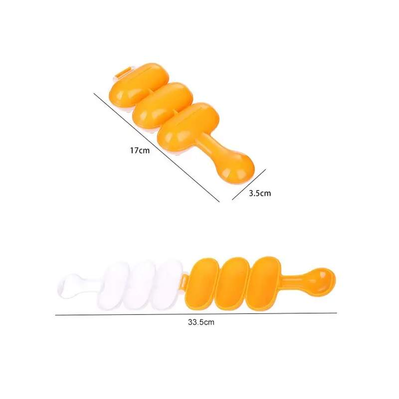 2Pcs/Set Baby Rice Vegetable Ball Mold Cute Food Decoration Kids Lunch Creativity DIY Sushi Onigiri Maker Mould Kitchen Tools