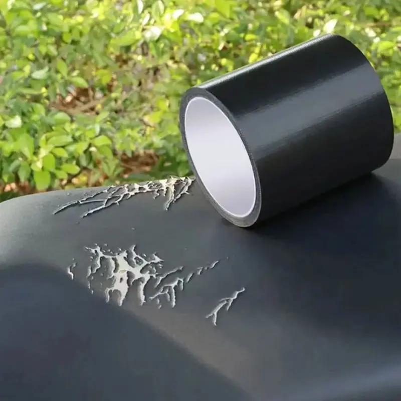 Cloth Base Tape High Viscosity Multifunctional Seat Cushion Sofa Chair Black Leather Repair Waterproof Tape