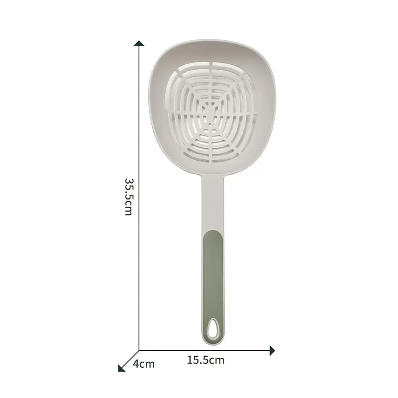 Leak Kitchen Pasta Spoon Fishing Dumplings Long Handle Food Grade High Temperature Resistant Spaghetti Large Funnel