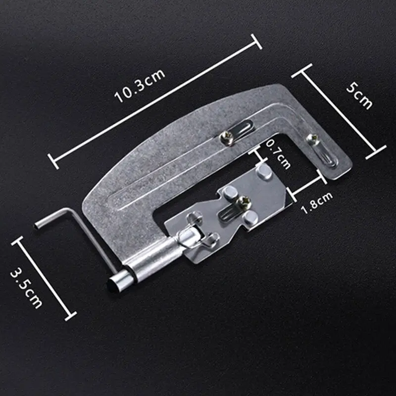 Fishhook Line Knotter Portable Semi Automatic Fishing Hook Stainless Steel Fast Tying Tackle Double Hooks Fishing Accessories