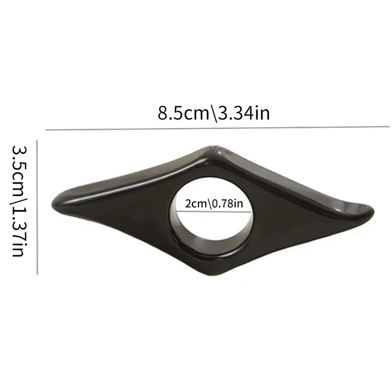 1pcs Thumb Book Page Holders Acrylic Press Bookmarks Press Book Reading Aids Thumb Bookmarks