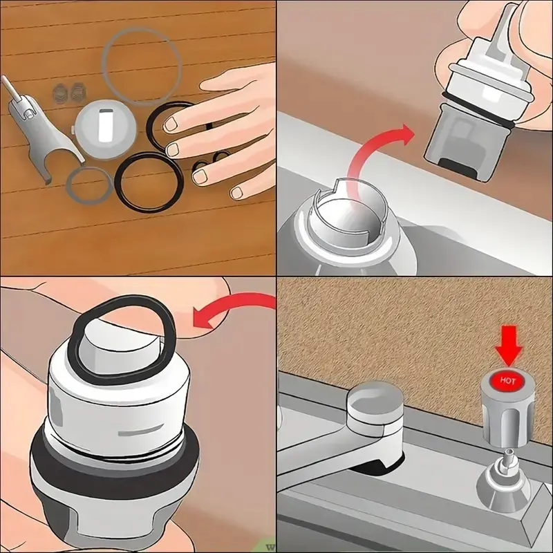 Rubber O Ring Set Gaskets Seal Nitrile Rubber Bands High Pressure O-Rings Repair Kit Sealing Elastic Band O Rubber Rings