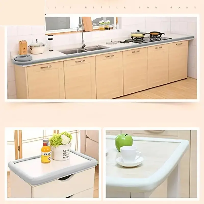 Safety Table Edge Protection Bar Table Angle Protection Collision Buffer Foam Bumper Free Tape Baby Anti-collision Strip