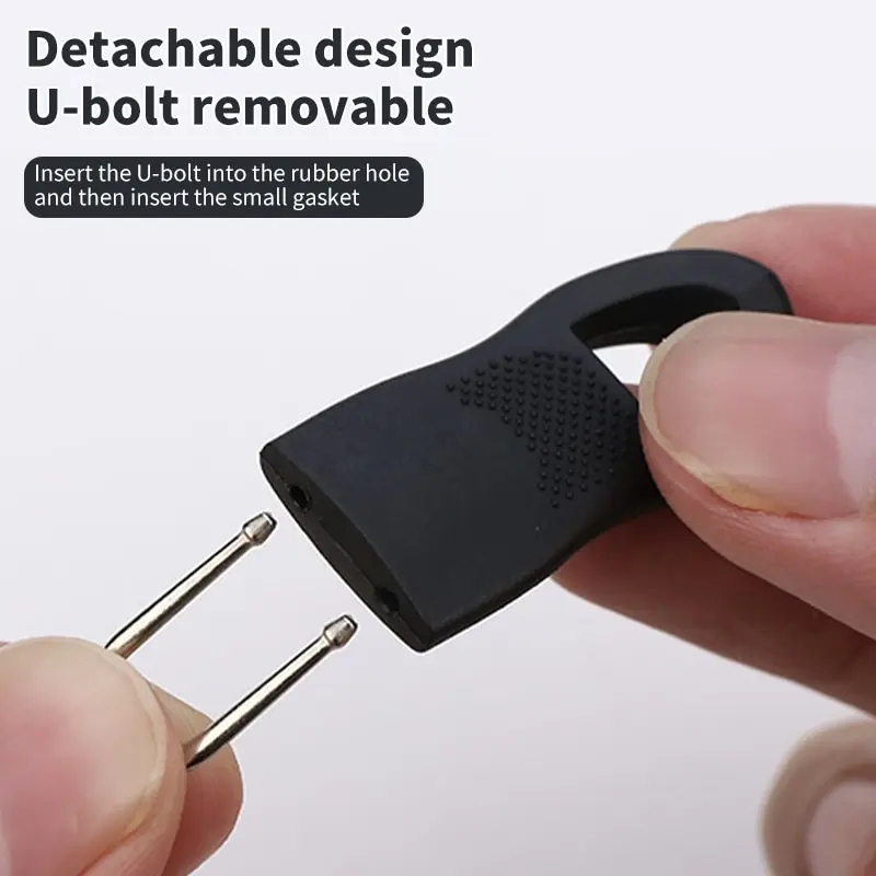 8pcs Replacement Zipper Head Tool-free Removable Zipper Puller for Luggage Schoolbag End Fit Rope Tag Clothing Zip Fixer Broken