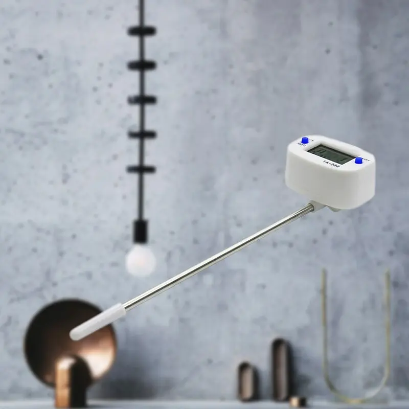 Thermometer Drink Measuring Tool Kitchen Oil Temperature Coffee Barbecue Milk Water Thermometer Pin Bbq