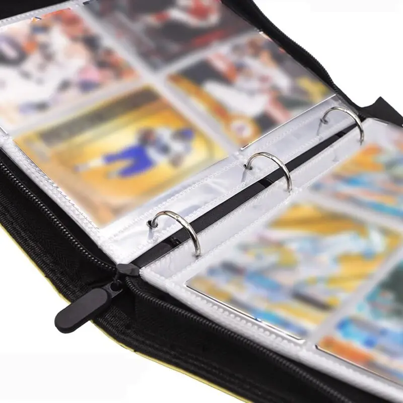 10/15/20 Pcs/Pack Four-pocket Transparent Plastic Page Protector Loose-leaf Protector Suitable For Pages Postcards Photo Cards