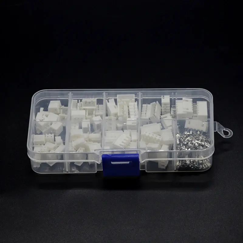 230 Pcs XH2.54 2p 3p 4p 5pin 2.54mm Pitch Terminal Male And Female Housing Kit Pin Connector Terminal Connector Kit